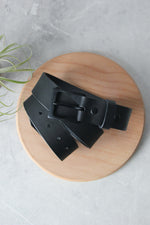 Charger l&#39;image dans la galerie, Belt, Black, Top View
