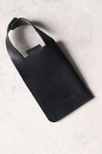 Load image into Gallery viewer, Leather Boot Wallet, Black, Back
