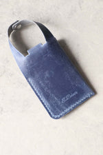 Load image into Gallery viewer, Leather Boot Wallet, Blue, Back
