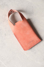 Load image into Gallery viewer, Leather Boot Wallet, Pink, Back

