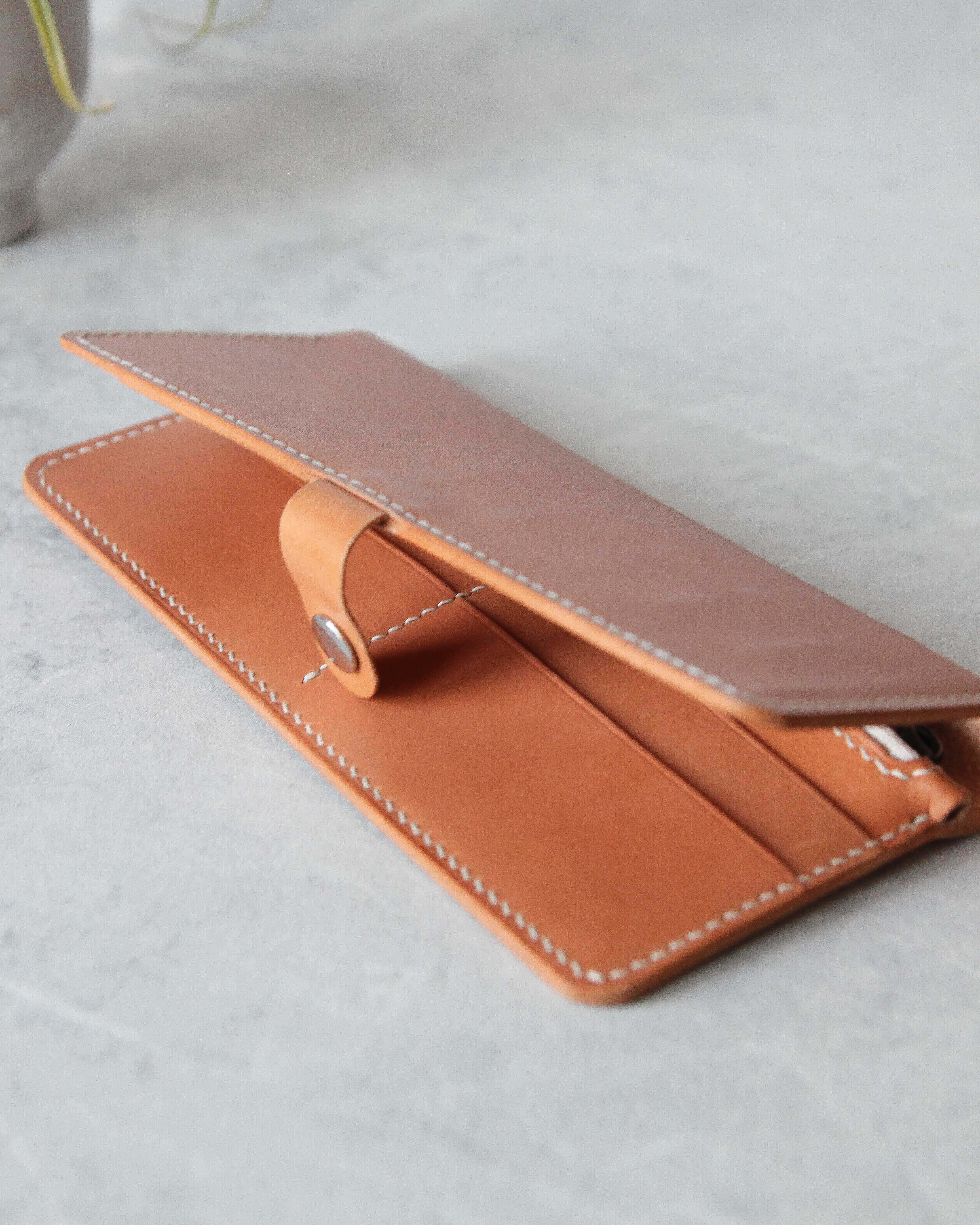 Long Wallet, Natural, Detail View