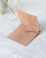 Load image into Gallery viewer, Money Clip, Brown, Inside View

