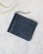 Load image into Gallery viewer, Money Clip, Navy, Top View
