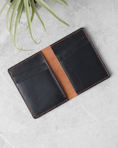 Vertical Bi-Fold Wallet